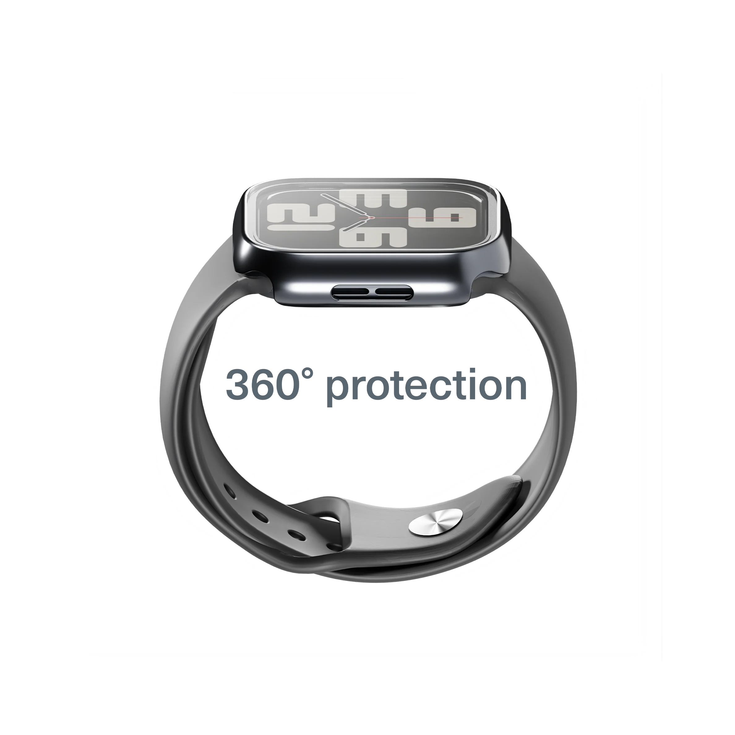 Apple Watch 7 Case with Glass Screen Protector 45mm - Image 5