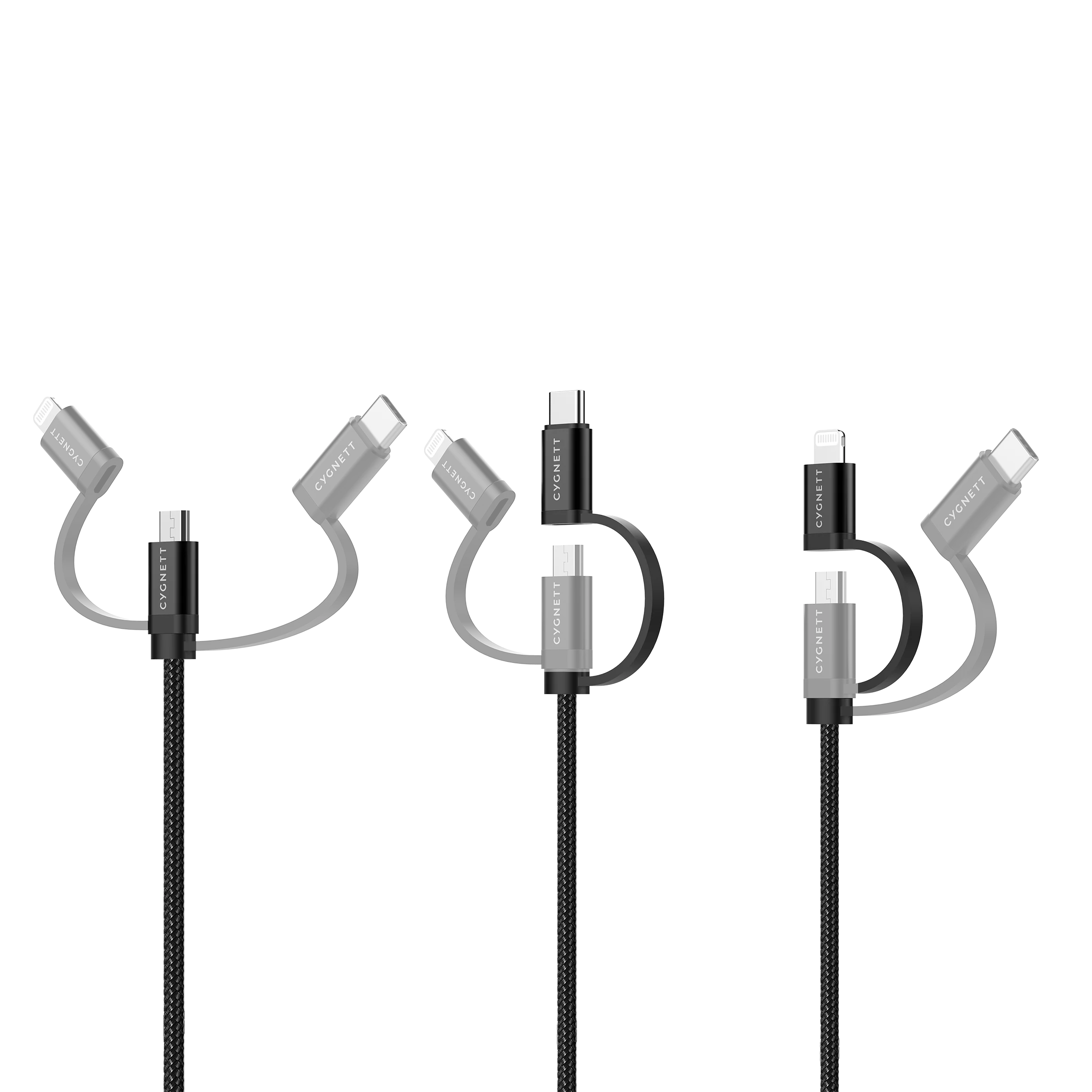 3-in-1 Cable - 1M - Image 3