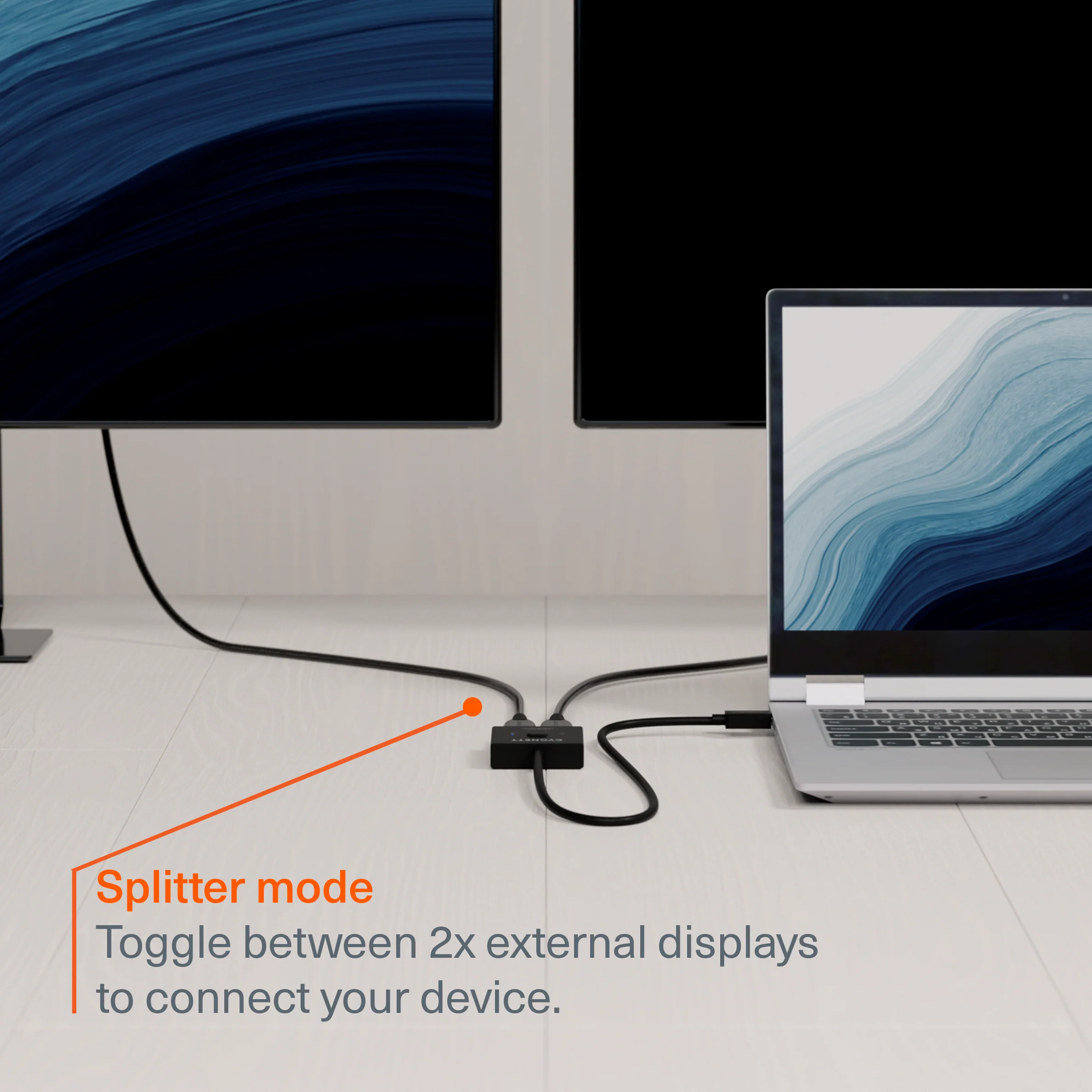 2-in-1 Bi-Directional Dual HDMI Switcher - Image 5