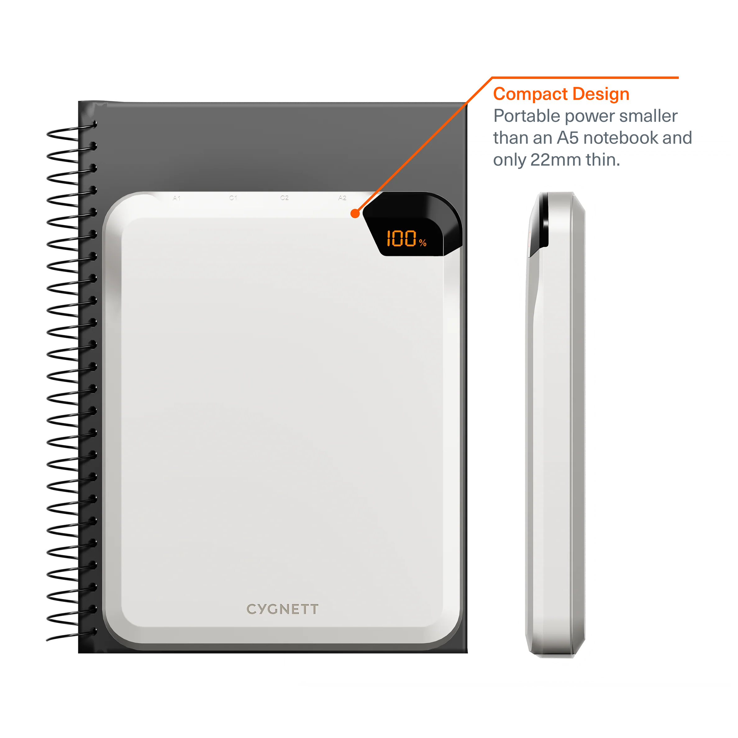 100W Laptop Power Bank 25K + Stand - Image 3